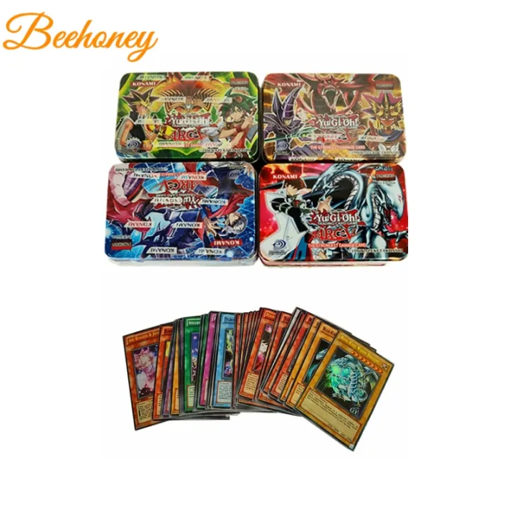 41pcs Yugioh Cards With Iron Box English Card Board Game Party Supplies For Family Gathering