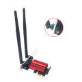 2.4G/ 5G Dual Band Intel 7260AC Built-in Wireless PCI-E Card For Desktop PC 1200Mbps Bluetooth 4.0 Stability PCi Express Wifi Adapter Hudduo. 