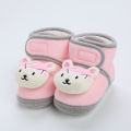 【Broad Sunlight shop】(New) toddler baby shoes soft baby girl boy shoes cartoon bear newborn infant baby first walkers. 