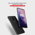 NILLKIN (1+7 Pro) Super Frosted Shield hard back cover case for Oneplus 7 Pro - Black - Phone Back Cover (Back Case Cover For Smartphone). 