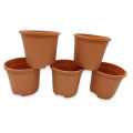 5 pieces 6" BP Plastic Round Flower Tub/Plastic Flower Tub/Designed  plastic flower planter. 