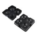 2 Pack Diamond-Shaped Silicone Ice Cube Trays with Lids BPA-Free Stackable Easy Release Ice Molds for Ice Whiskey Candy and Chocolate (-2Pack).