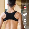 Adjustable Back Shoulder Posture Corrector Belt Clavicle Spine Support Office Sport Upper Back Neck Brace Fitness Back Support. 