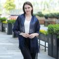Women Lace Shawl Scarf Elegant Evening Dresses Shawls Hollow Tassel Scarves Wraps Scarf Femmal Mesh Yarn Wedding Shawl.