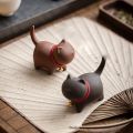 Brown Cute Cat Teapets Decoration Ceramic Tea Set Accessories for Home Decor Tea Art Decorations Kitten Teaware. 