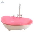 Electric Cyclic Water Spray Cup Mini Bathtub Kids Toys Simulation Plastic Mini Bathroom Tub Miniatures for Milkshake Cold Drinks Bar Nightclub. 