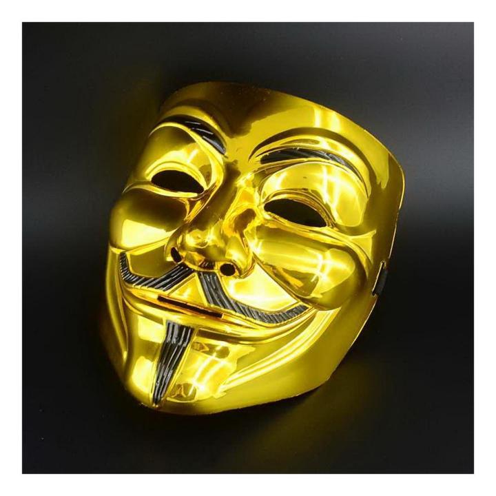 Anonymous Mask Golden
