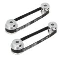 2PCS Set Synchronous Wheel 20&30 Teeth 5Mm Bore Timing Pulley.