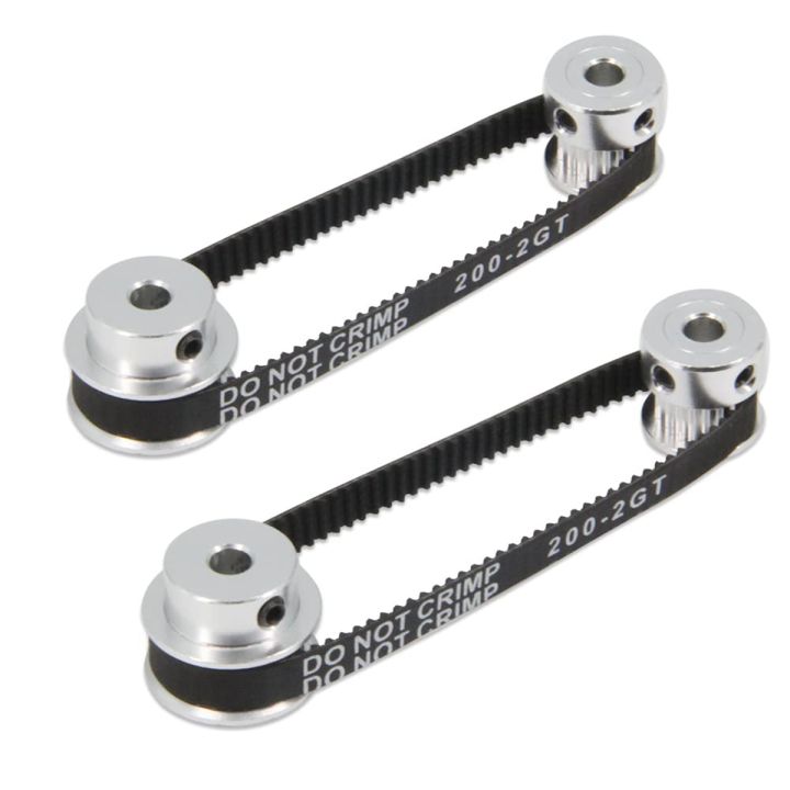 2PCS Set Synchronous Wheel 20&30 Teeth 5Mm Bore Timing Pulley