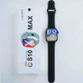 S10 Max Laxasfit Smart Watch 2.29 Inch AMOLED Display NFC Bluetooth Call Wireless Charging.