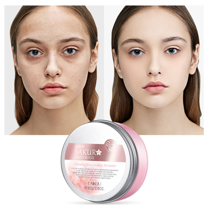 LAIKOU%20Japan%20Sakura%20mud%20msk%2080g%20cleansing%20mud%20msk%20to%20refine%20pores%20-%20Image%204