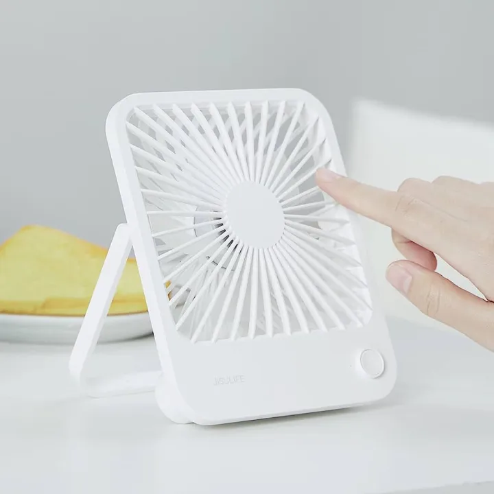 JISULIFE%20FA26%20Small%20Desk%20Fan%20Ultra%20Quiet%20Table%20Fan%204500mAh%20USB%20Rechargeable%20Strong%20Airflow%20Cooling%20Fan%20With%204%20Speed%20Powerful%20Wind%20Offices%20Fan%20-%20Image%204
