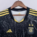 2022 Argentina Commemorative Edition Black Fans Jersey.