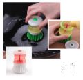 Kitchen Dish Pots & Pan Washing Brush with Dispenser.