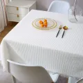 Night Market Stall Tablecloth Style Cotton Linen French Style Small round Table Light Luxury Day Photo White Japanese Style Coffee Table Cloth Dormitory。. 