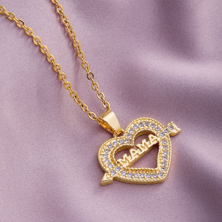 Mother's%20Day%20Mama%20Letter%20Pendant%20Necklace%20For%20Women%20Stainless%20Steel%20Mom%20Nameplate%20Clavicle%20Chain%20Choker%20Personality%20Jewelry%20Gift%20-%20Image%202