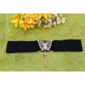 Black Ladies Golden Buckle High quality Adjusted belt for woman. 