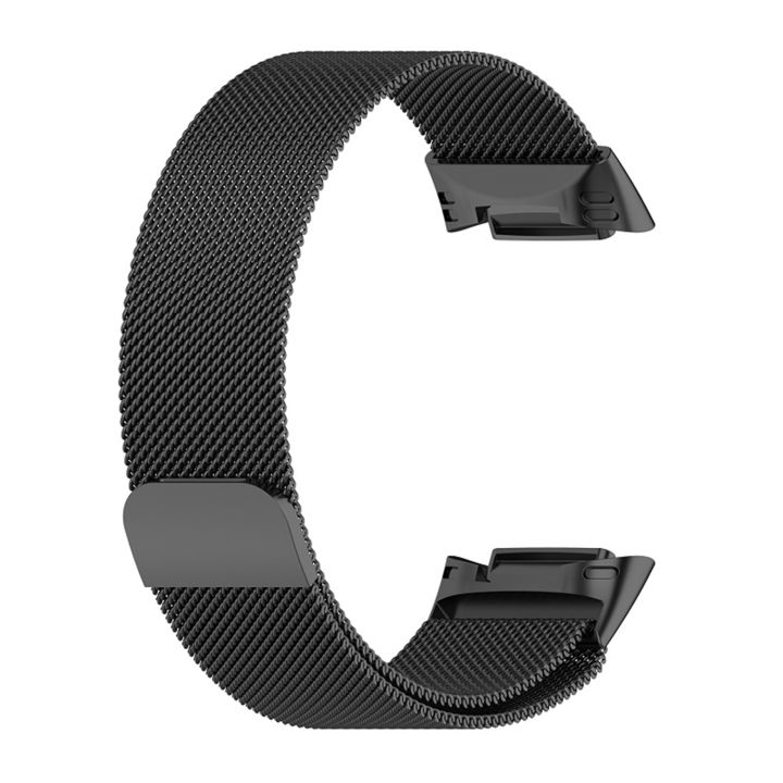 Milan%20Magnetic%20Metal%20Steel%20Mesh%20Watch%20Band%20For%20Fitbit%20Charge%206%20-%20Image%203