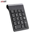 Portable 2.4G Wireless Digital Keyboard USB  Number Pad 18 Keys Mini Numeric Keypad For Laptop PC Notebook Desktop. 