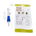 Magic Embroidery Pen Punch Needles, 3 Size Adjustable Punch Needle Stitching Kit Rug Yarn Needle Embroidery Pen Felting Threader Needles Beginners Beginner. 