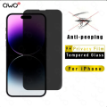 RCSTAL Super Wolf Premium Quality ESD+ Privacy Tempered Glass Screen protector for Apple iPhone 11 12 13 14 15 16 17 17Pro 17Air 17 Pro Max Series Gorila Glass Full Edge To Edge.
