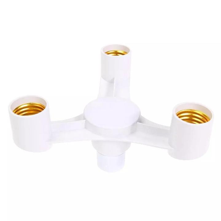 CAUNLA LED Bulb Holder 4 In 1/5 In 1/6 In 1 E27 Base Socket