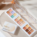 2024 6Colors Concealer Palette Correct Skin Tone Cream Cover Acne Dark Circle Color Corrector Matte Brighten Contouring Facial Makeup Myhappinessisyou. 