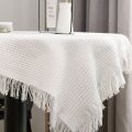 Tablecloth, ins, style, high-quality lace, photograph, dressing, dessert table, square table, dustproof round table, cover cloth, white coffee table.