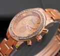 Women Ultra Thin Watches / Ladies Stainless Steel Belt Quartz Watch / Minimalist Business Wristwatches. 