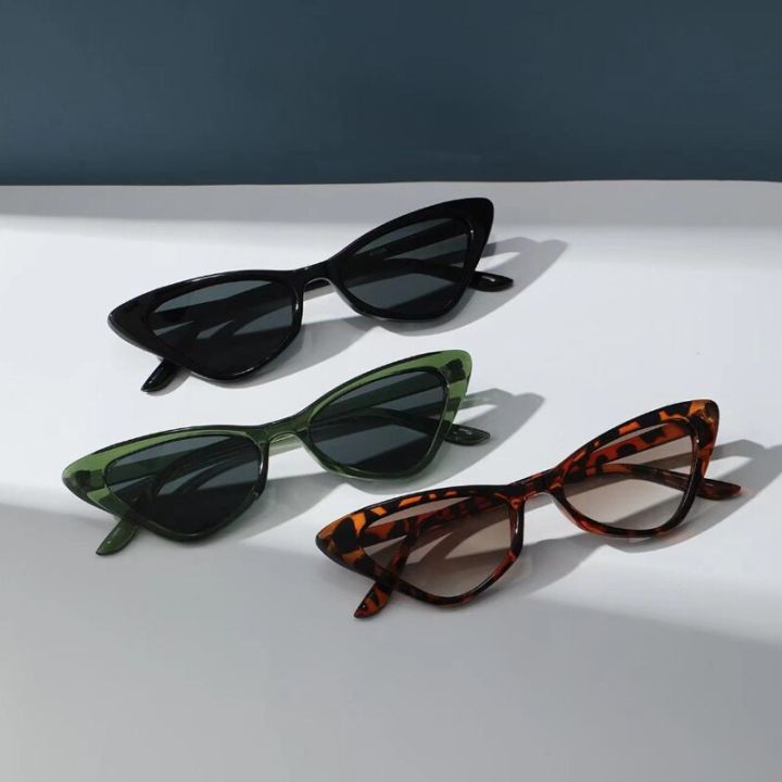 3%20Pairs%20Per%20Set%20Small%20Cat%20Eye%20Sunglasses%20Women%20Cute%20Skinny%20Cat%20Eye%20Eyewear%20Retro%20Vintage%20Narrow%20Cateye%20Sunglasses%20Set%20-%20Image%205