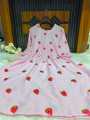Sodai Mart New Collection Skin Print Soft Batter Silk One Piece Gwon for Women Premium Quality. 
