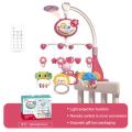 Hot Sell Remote Control Baby Projection & Night Light Bed Bell Multifunction Baby Crib Mobile - Baby Toys. 