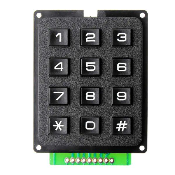 3*4 Industrial Matrix Button Keypad | Daraz.com.bd