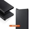 Aluminium ID Credit Card Holder Case Bank Men Credit Card Box.