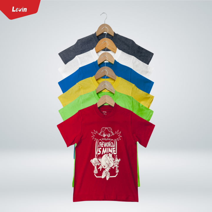 Boys Printed Short Sleeve Cotton T-shirt From Levin