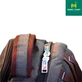 Fedex Stylish light weight long lasting cotton canvas backpack with laptop compartment. 