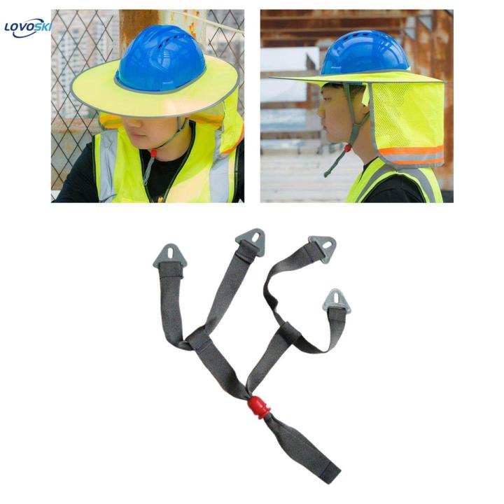 Safety Chin Strap Universal Adjustable Comfortable Hardhat Chin Strap Vertical Hole