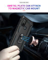 Vantime for Motorola Moto G30 Hard Case Hybrid Cover Stand Holder Casing.