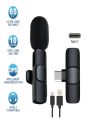 K8 Wireless Microphone Professional Lapel Lavalier Microphone Remove Noise For Typ c - Microphone.