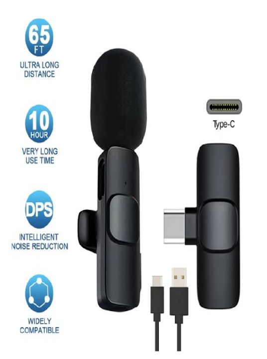 K8%20Wireless%20Microphone%20Professional%20Lapel%20Lavalier%20Microphone%20Remove%20Noise%20For%20Typ%20c%20-%20Microphone%20-%20Image%202