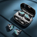 NYT M32B Tws Touch Bluetooth-Compatible 5.1 Earphones Mini Wireless Earbuds Earphone Deep Bass Sports Headset With Charging Box Call Time: About 4 Hours.