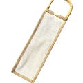 Reusable Water Wine-Bottle Bags with Handle 1p Jute Wine & Champagne Present Gift Wrap Wine-Bag. 