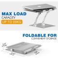 Universal Laptop Stand Aluminum Ergonomic Adjustable Notebook Stand. 