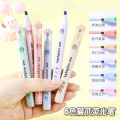Cat's claw highlighter large capacity wholesale student textbook focus mark cute stationery girl heart hand account marker. 