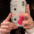 Original Kawaii Sanrio Hello Kitty Case For iPhone 15 14 13 12 11 Pro Max Plus XR XS 7 8 Plus Shockproof Cover Y2K Accessories. 