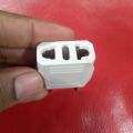 EU 2-Pin Plug To 2-Pin Socket Converter 250V 6A Multifunction Adapter. 