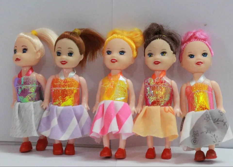 Barbie Doll Piece Set For girls Mini Dolls For Daily Use Toys