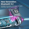 K58pro TWS Wireless Headphone Bluetooth 5.2 Earphones Magnetic Neckband Sport Waterproof Blutooth Headset with Mic Noise Cancell. 