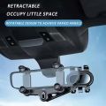 360° Rotatable Car Phone Holder Rearview Mount Cradle Navigation Bracket Retractable Car Stand. 