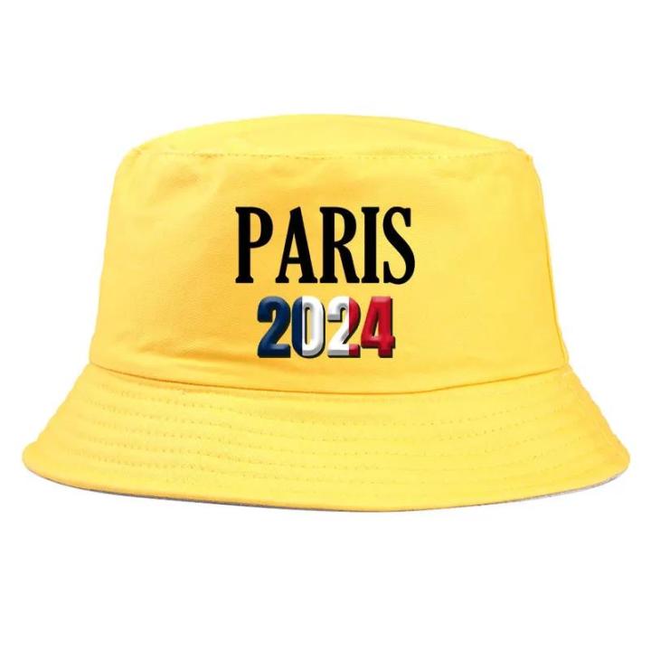 Summer%20Paris%202024%20Reversible%20Bucket%20Hat%20Unisex%20Adult%20Cotton%20Fisherman%20Cap%20Woman%20Man%20Cool%20Cotton%20Bob%20Hat%20Teen%20Solid%20Sun%20Cap%20-%20Image%204